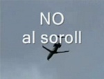 Exemple del soroll que hem de suportar els veïns de Gavà Mar en els aterratges per la tercera pista de l'aeroport del Prat